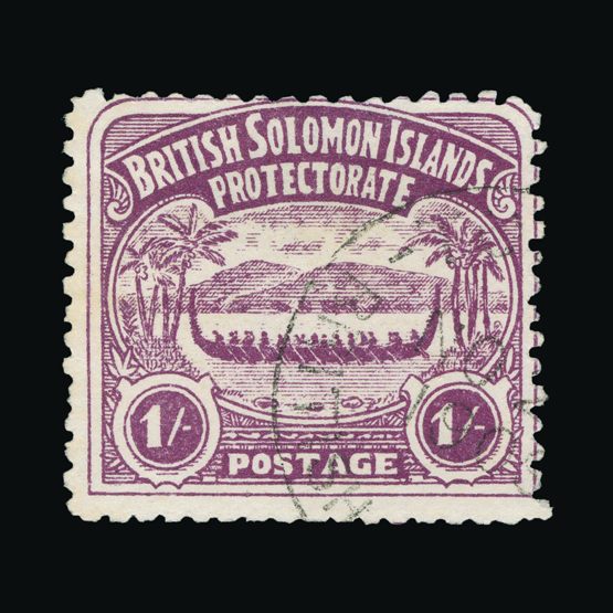 Lot 2975 - british solomon islands 1907 -  Universal Philatelic Auctions Sale #73