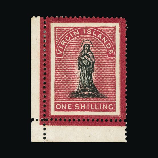 Lot 3039 - british virgin islands 1867 -  Universal Philatelic Auctions Sale #73