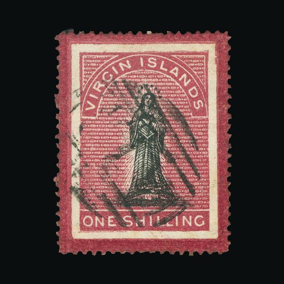 Lot 3041 - british virgin islands 1867 -  Universal Philatelic Auctions Sale #73