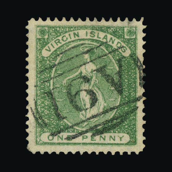 Lot 3051 - british virgin islands 1878 -  Universal Philatelic Auctions Sale #73