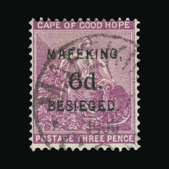 Lot 3785 - Cape of Good Hope - Mafeking 1900 -  Universal Philatelic Auctions Sale #73