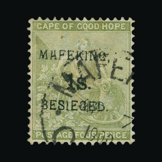 Lot 3793 - Cape of Good Hope - Mafeking 1900 -  Universal Philatelic Auctions Sale #73
