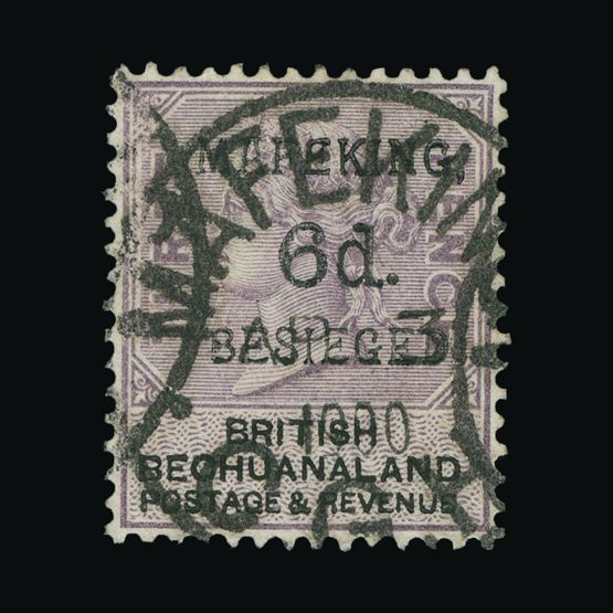 Lot 3796 - Cape of Good Hope - Mafeking 1900 -  Universal Philatelic Auctions Sale #73