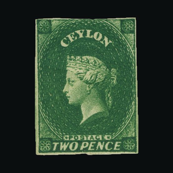 Lot 3942 - Ceylon 1857-59 - Universal Philatelic Auctions Sale #73 Lot 3942 - Ceylon 1857-59 - Universal Philatelic Auctions Sale #73