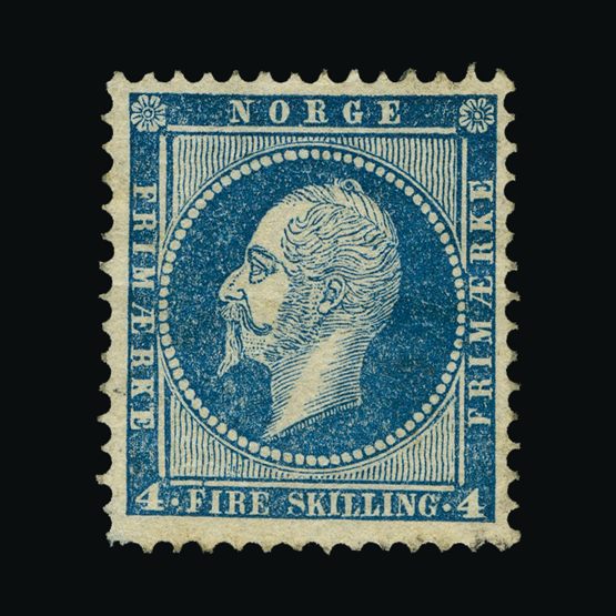 Lot 17046 - Norway 1860 -  Universal Philatelic Auctions Sale #74