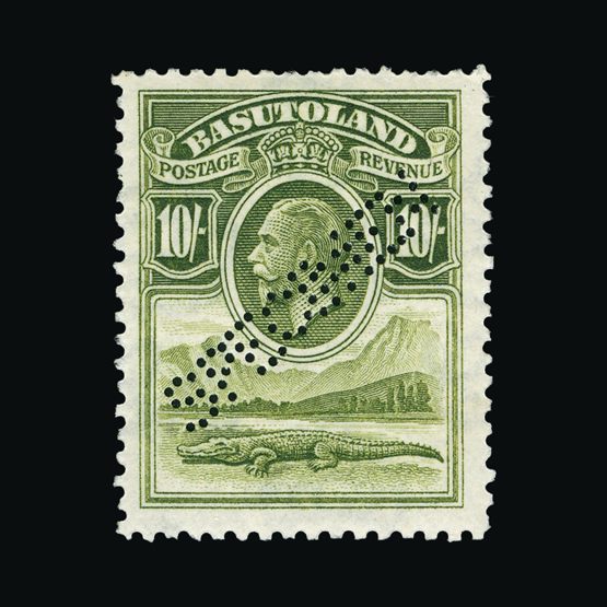 Lot 1814 - basutoland 1933 -  Universal Philatelic Auctions Sale #74