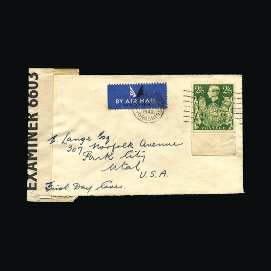 Lot 10312 - Great Britain - Covers - KGVI 1939-48 - Universal Philatelic Auctions Sale #75 Lot 10312 - Great Britain - Covers - KGVI 1939-48 - Universal Philatelic Auctions Sale #75