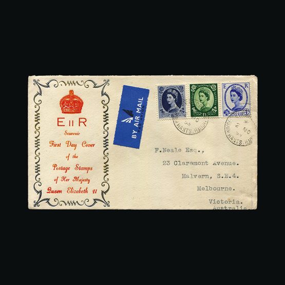 Lot 10318 - Great Britain - Covers - QEII 1953 - Universal Philatelic Auctions Sale #75 | Unsold lots at reserve prices (80% of estimate) Lot 10318 - Great Britain - Covers - QEII 1953 - Universal Philatelic Auctions Sale #75 | Unsold lots at reserve prices (80% of estimate)