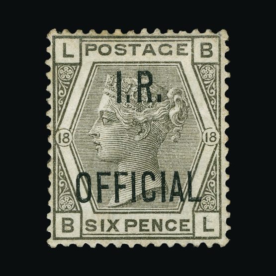 Lot 10431 - Great Britain - Officials 1880-81 -  Universal Philatelic Auctions Sale #75