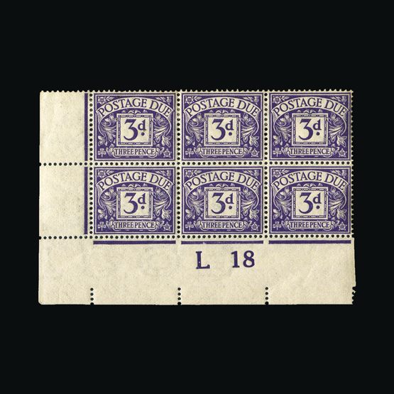 Lot 10671 - Great Britain - Postage Dues 1914-22 - Universal Philatelic Auctions Sale #75 | Unsold lots at reserve prices (80% of estimate) Lot 10671 - Great Britain - Postage Dues 1914-22 - Universal Philatelic Auctions Sale #75 | Unsold lots at reserve prices (80% of estimate)