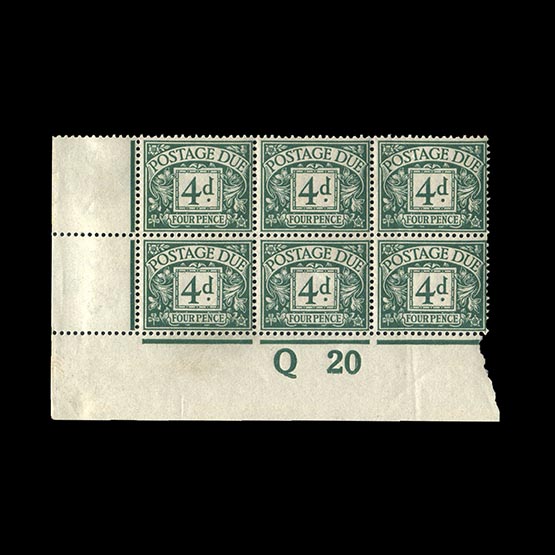 Lot 10673 - Great Britain - Postage Dues 1914-22 - Universal Philatelic Auctions Sale #75 Lot 10673 - Great Britain - Postage Dues 1914-22 - Universal Philatelic Auctions Sale #75