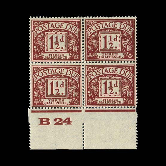Lot 10684 - Great Britain - Postage Dues 1924-31 - Universal Philatelic Auctions Sale #75 Lot 10684 - Great Britain - Postage Dues 1924-31 - Universal Philatelic Auctions Sale #75