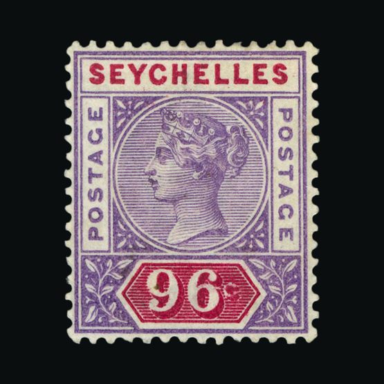 Lot 17669 - seychelles 1890-92 -  Universal Philatelic Auctions Sale #75