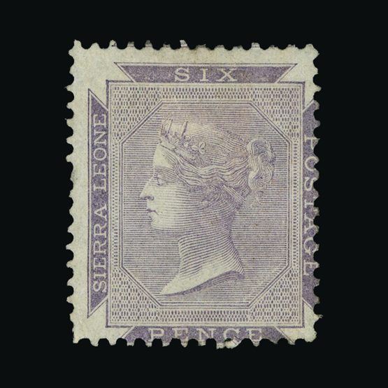 Lot 17805 - sierra leone 1895-74 -  Universal Philatelic Auctions Sale #75
