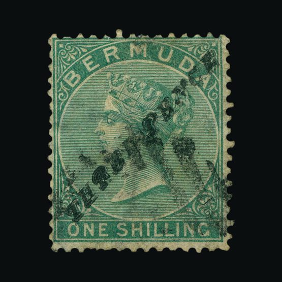 Lot 1789 - Bermuda 1874 -  Universal Philatelic Auctions Sale #75