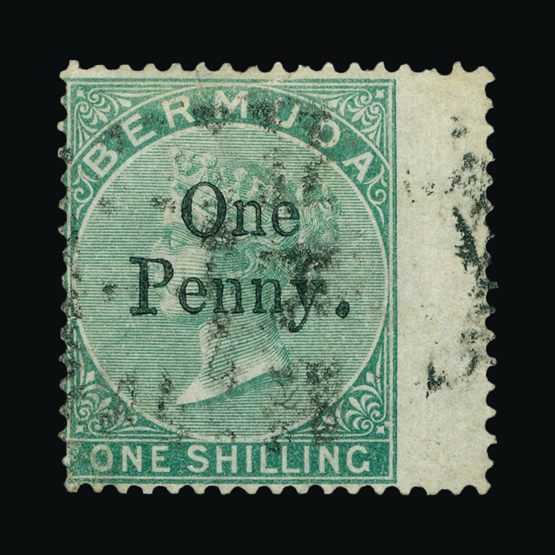 Lot 1791 - Bermuda 1875 -  Universal Philatelic Auctions Sale #75