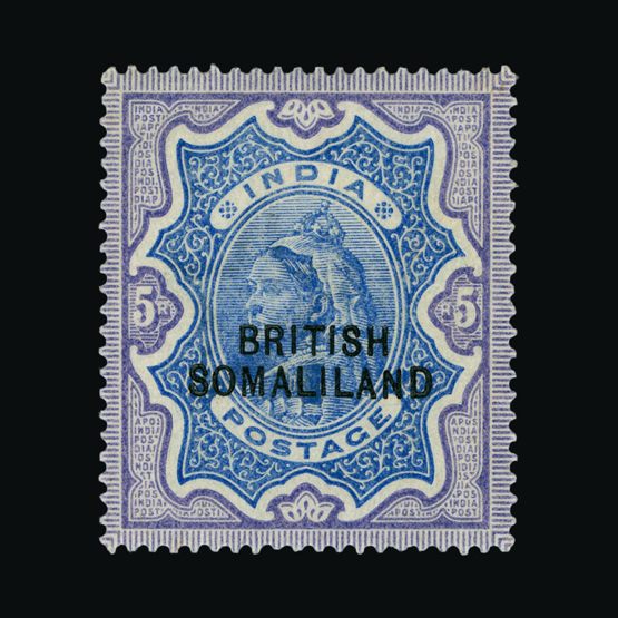 Lot 17947 - somaliland 1903 -  Universal Philatelic Auctions Sale #75 | Unsold lots at reserve prices (80% of estimate)