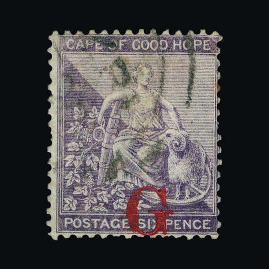Lot 18134 - South Africa - Griqueland West 1877-78 -  Universal Philatelic Auctions Sale #75