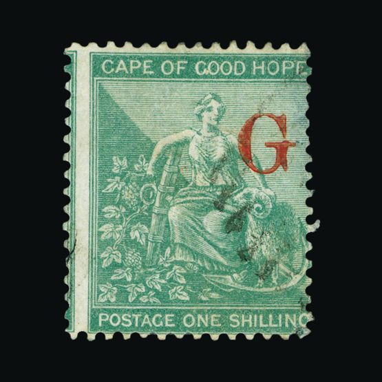 Lot 18137 - South Africa - Griqueland West 1877-78 -  Universal Philatelic Auctions Sale #75