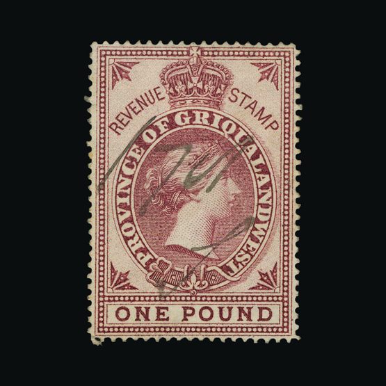 Lot 18149 - South Africa - Griqueland West 1879 -  Universal Philatelic Auctions Sale #75