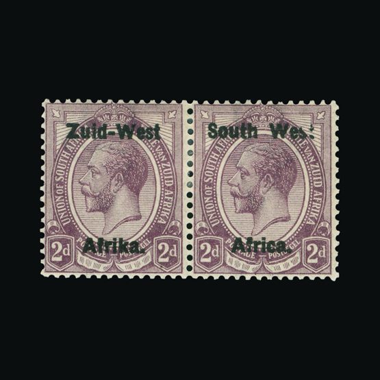 Lot 18183 - south west africa 1923 -  Universal Philatelic Auctions Sale #75