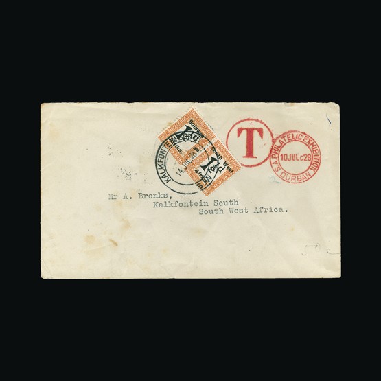 Lot 18189 - south west africa 1924 -  Universal Philatelic Auctions Sale #75