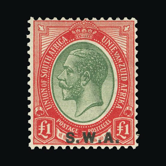 Lot 18197 - south west africa 1927-30 -  Universal Philatelic Auctions Sale #75 | Unsold lots at reserve prices (80% of estimate)