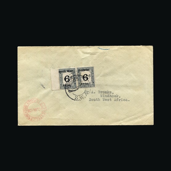Lot 18202 - south west africa 1928 -  Universal Philatelic Auctions Sale #75