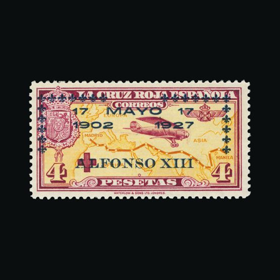 Lot 18284 - Spain 1927 - Universal Philatelic Auctions Sale #75 | Unsold lots at reserve prices (80% of estimate) Lot 18284 - Spain 1927 - Universal Philatelic Auctions Sale #75 | Unsold lots at reserve prices (80% of estimate)