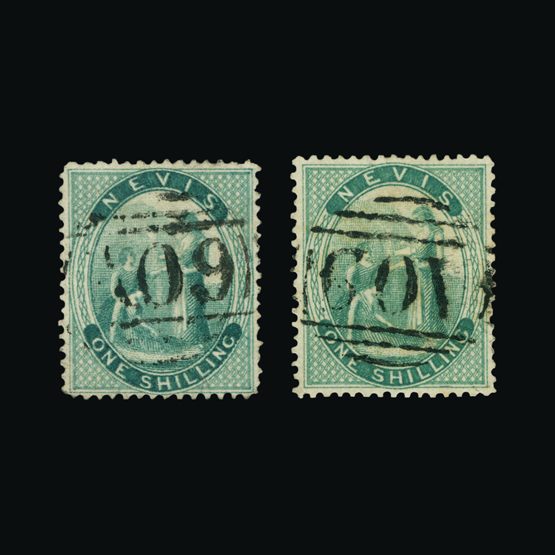 Lot 18515 - St. Kitts and Nevis - Nevis 1867 - Universal Philatelic Auctions Sale #75 Lot 18515 - St. Kitts and Nevis - Nevis 1867 - Universal Philatelic Auctions Sale #75