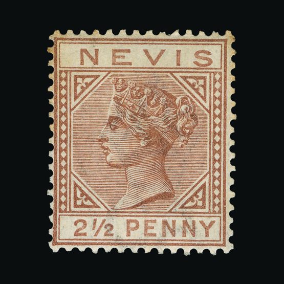 Lot 18531 - St. Kitts and Nevis - Nevis 1882-90 - Universal Philatelic Auctions Sale #75 Lot 18531 - St. Kitts and Nevis - Nevis 1882-90 - Universal Philatelic Auctions Sale #75