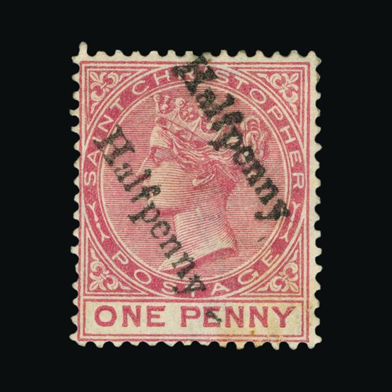 Lot 18586 - St. Kitts and Nevis - St. Kitts 1885 - Universal Philatelic Auctions Sale #75 Lot 18586 - St. Kitts and Nevis - St. Kitts 1885 - Universal Philatelic Auctions Sale #75
