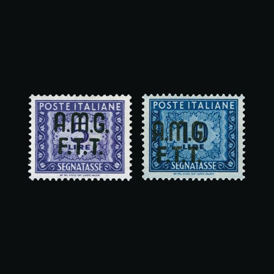 Lot 19393 - trieste - zone a 1947-9 -  Universal Philatelic Auctions Sale #75 | Unsold lots at reserve prices (80% of estimate)