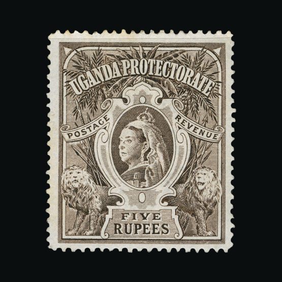 Lot 19679 - uganda 1898-1902 -  Universal Philatelic Auctions Sale #75