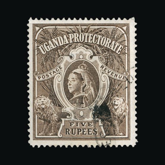 Lot 19680 - uganda 1898-1902 -  Universal Philatelic Auctions Sale #75
