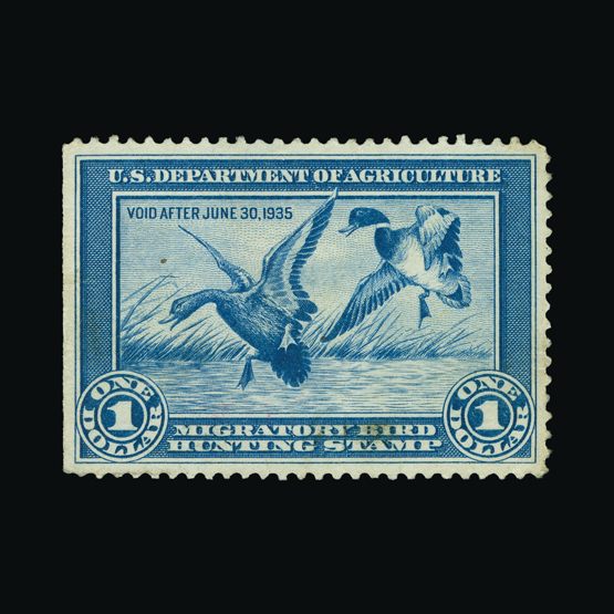Lot 19870 - United States of America - Revenues (Duck Hunting Permit) 1934 - Universal Philatelic Auctions Sale #75 | Unsold lots at reserve prices (80% of estimate) Lot 19870 - United States of America - Revenues (Duck Hunting Permit) 1934 - Universal Philatelic Auctions Sale #75 | Unsold lots at reserve prices (80% of estimate)