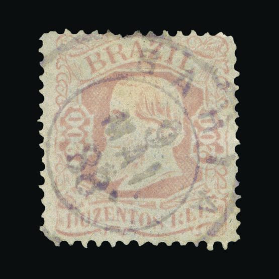 Lot 2047 - brazil 1882 -  Universal Philatelic Auctions Sale #75