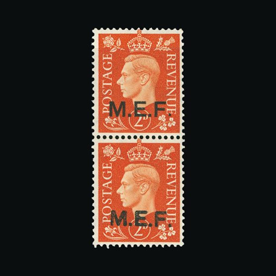Lot 2299 - british occupation of italian colonies 1942 -  Universal Philatelic Auctions Sale #75