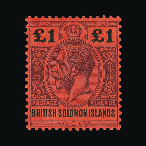Lot 2409 - british solomon islands 1914-23 - Universal Philatelic Auctions Sale #75 Lot 2409 - british solomon islands 1914-23 - Universal Philatelic Auctions Sale #75
