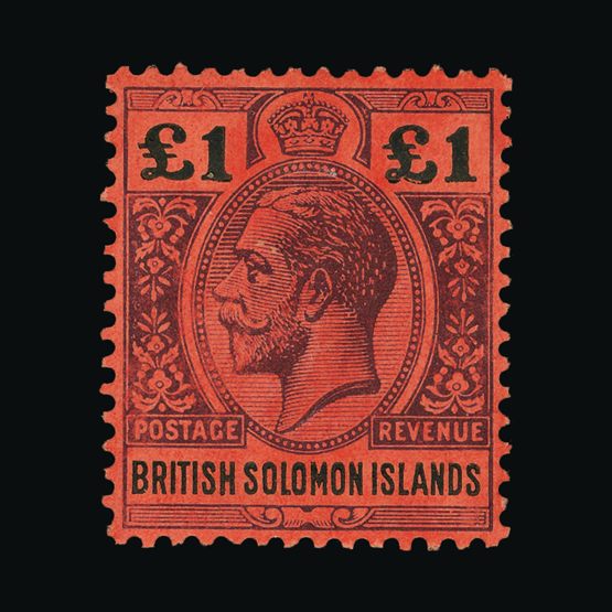 Lot 2411 - british solomon islands 1914-23 - Universal Philatelic Auctions Sale #75 Lot 2411 - british solomon islands 1914-23 - Universal Philatelic Auctions Sale #75