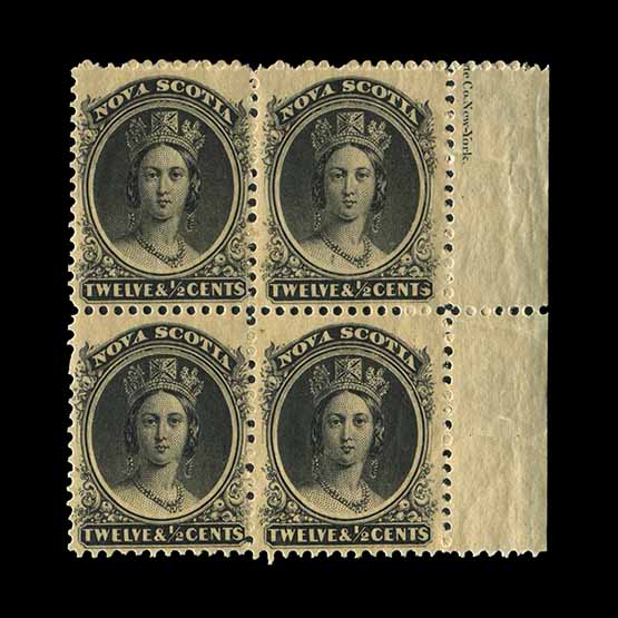 Lot 3239 - canada - nova scotia 1860-63 - Universal Philatelic Auctions Sale #75 Lot 3239 - canada - nova scotia 1860-63 - Universal Philatelic Auctions Sale #75