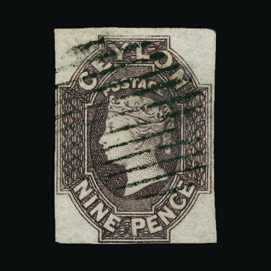 Lot 3397 - Ceylon 1857-59 -  Universal Philatelic Auctions Sale #75 | Unsold lots at reserve prices (80% of estimate)