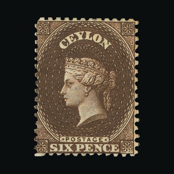 Lot 3407 - Ceylon 1867-70 -  Universal Philatelic Auctions Sale #75