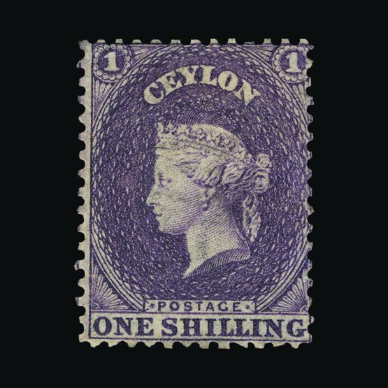 Lot 3411 - Ceylon 1867-70 -  Universal Philatelic Auctions Sale #75