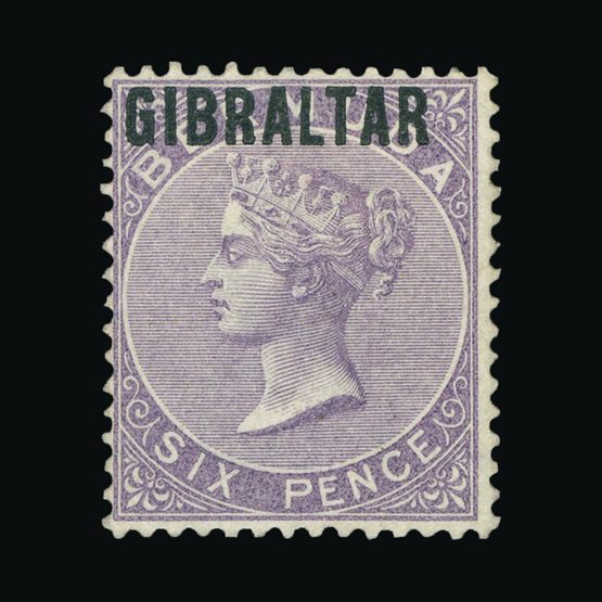 Lot 5581 - Gibraltar 1886 - Universal Philatelic Auctions Sale #75 Lot 5581 - Gibraltar 1886 - Universal Philatelic Auctions Sale #75