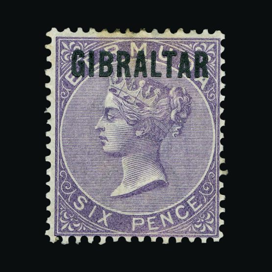 Lot 5585 - Gibraltar 1886 - Universal Philatelic Auctions Sale #75 Lot 5585 - Gibraltar 1886 - Universal Philatelic Auctions Sale #75