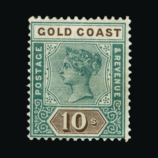 Lot 5839 - gold coast 1898-1902 -  Universal Philatelic Auctions Sale #75