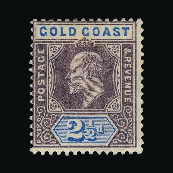 Lot 5848 - gold coast 1904-08 -  Universal Philatelic Auctions Sale #75