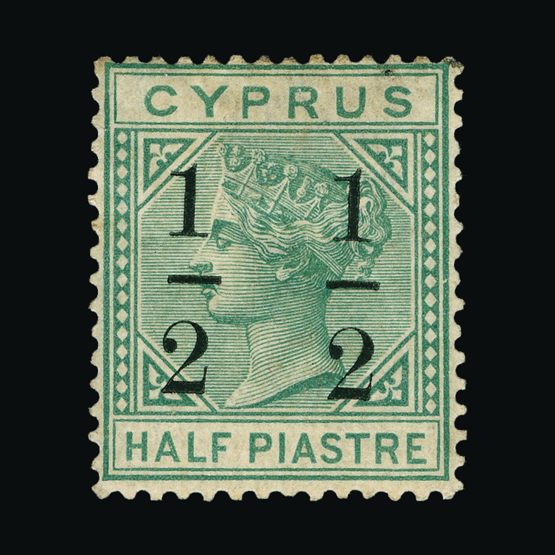 Lot 3941 - Cyprus 1880-86 -  Universal Philatelic Auctions Sale #76 worldwide Collections