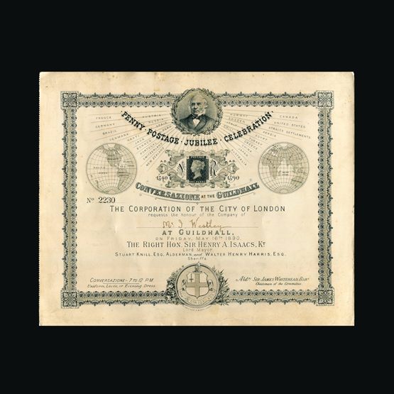 Lot 10499 - Great Britain - Ephemera 1890 - Universal Philatelic Auctions Sale #77 worldwide Collections Lot 10499 - Great Britain - Ephemera 1890 - Universal Philatelic Auctions Sale #77 worldwide Collections